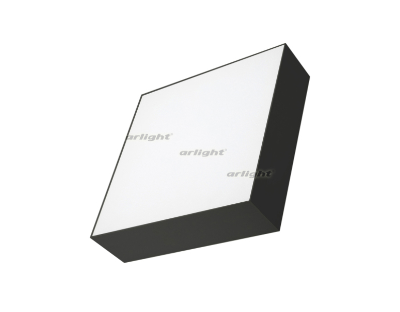 Светильник Arlight SP-QUADRO-S220x220-27W Warm3000 (BK, 120 deg, 230V) IP40 Металл 029482(1)