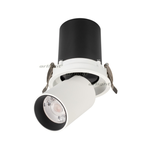 Светильник Arlight LTD-PULL-R100-10W White6000 (WH, 24 deg, 230V) IP20 Металл 031363