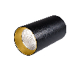 Светильник Arlight SP-POLO-R85-1-15W Warm White 40deg (Black, Gold Ring) IP20 Металл 022953