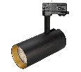 Светильник Arlight SP-POLO-TRACK-LEG-R85-15W Warm3000 (BK-GD, 40 deg) IP20 Металл 027454