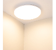 Светильник Arlight CL-FRISBEE-MOTION-R250-12W Warm3000 (WH, 180 deg, 230V) IP54 Пластик 030161