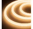 Герметичная лента Arlight MOONLIGHT-5000S-ROUND-2835-336-24V Warm (18х18mm, 16W, IP65) 031431