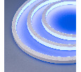Герметичная лента Arlight AQUA-5000S-TOP-2835-120-24V Blue (16.5х16.5mm, 10W, IP68) 032117