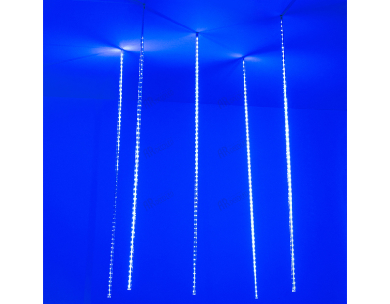 Светодиодная гирлянда Arlight ARD-ICEFALL-CLASSIC-D12-1000-5PCS-CLEAR-120LED-LIVE BLUE (230V, 11W) (IP65) 026053