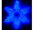 Фигура Arlight ARD-SNOWFLAKE-M1-940x940-648LED Blue (230V, 36W) (ARDCL, IP65) 025304