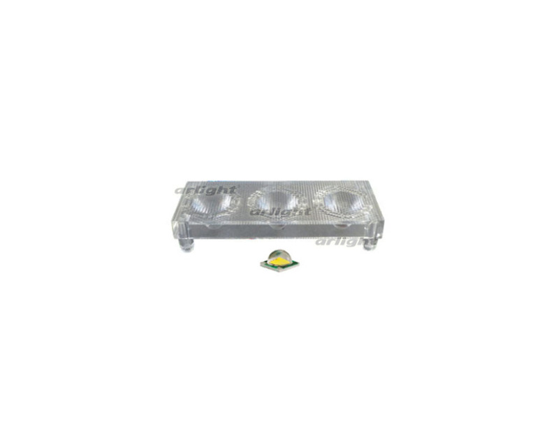 Блок линз Arlight 3LB30D (30deg, 3X LED) (Turlens, -) 012021