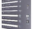 Стенд Профиль Накладной Arlight LUX-E9-1760x600mm (DB 3мм, пленка, подсветка) 000899