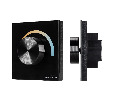 Панель Arlight SMART-P20-MIX-G-IN Black (12-24V, 4x3A, Rotary, 2.4G) IP20 Пластик 033762