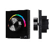 Панель Arlight SMART-P8-RGB-G-IN Black (12-24V, 3x4A, Rotary, 2.4G) IP20 Пластик 033763