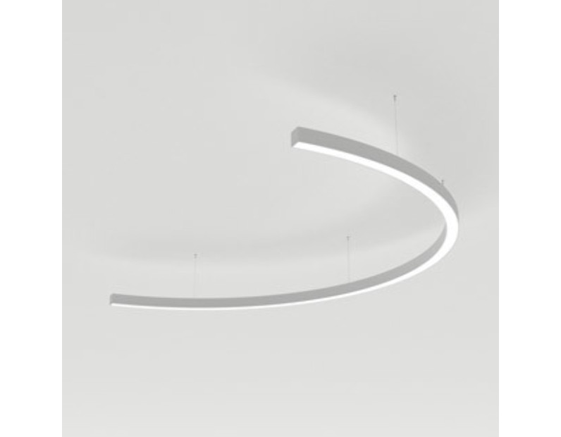 Светильник Arlight SP-LINE-ARC-C3535-D1500-46W Warm3000 (WH, 120 deg, 24V) Металл 034045