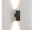 Светильник Arlight SP-SPICY-WALL-TWIN-S180x72-2x6W Warm3000 (BK, 40 deg) IP20 Металл 033734