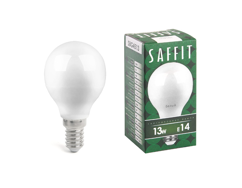 Лампа светодиодная SAFFIT SBG4513 55158