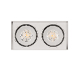 Светильник Arlight SP-CUBUS-S100x200-2x11W Warm3000 (WH, 40 deg, 230V) IP20 Металл 023084(2)