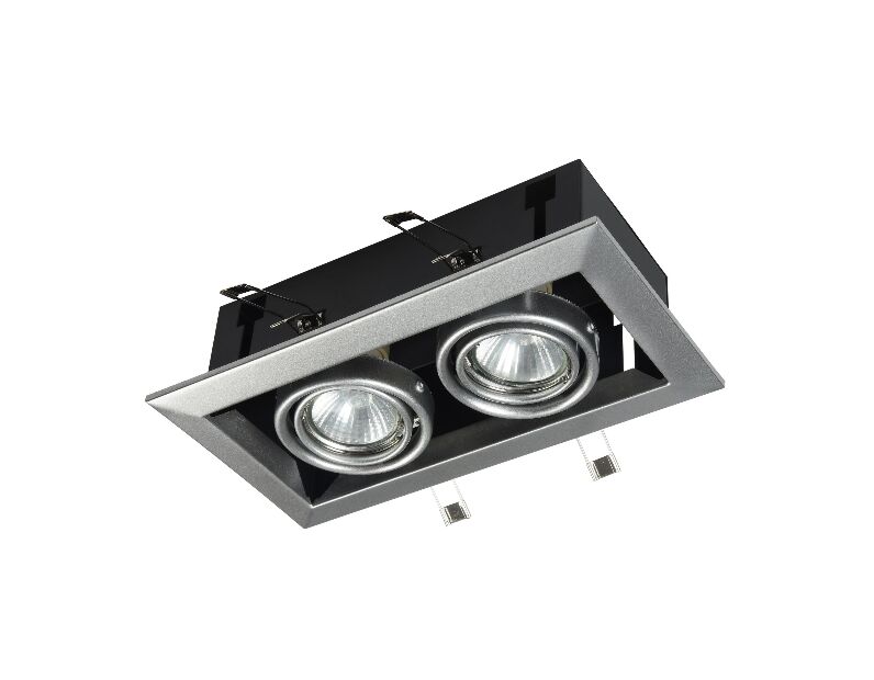 Встраиваемый светильник Technical Metal Modern DL008-2-02-S