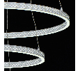 Люстра De Markt Аурих 60W LED 220V (пульт) 496019103