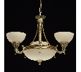 Люстра MW-Light Афродита 3*60W Е27+3*60W Е14 220V 317010406