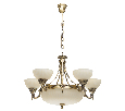 Люстра MW-Light Афродита 5*60W Е27+3*60W Е14 220V 317010708