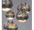 Люстра De Markt Капелия 15*6W LED 220V (пульт) 730010315