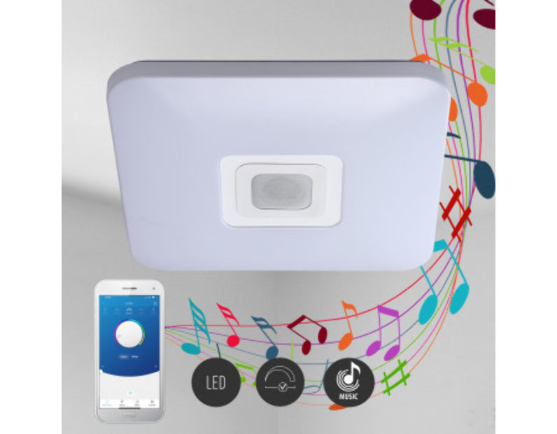 Люстра De Markt Норден 36W LED 220V Bluetooth+Speaker box+Smartphone control 660012401
