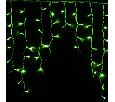 Гирлянда АЙСИКЛ (бахрома) Neon-Night 5,6 х 0,9 м, белый КАУЧУК IP67, 240 LED ЗЕЛЕНЫЕ 255-284