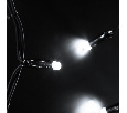 Гирлянда АЙСИКЛ (бахрома) Neon-Night 6,0 х 1,5 м, черный КАУЧУК IP67, 480 LED БЕЛЫЕ 255-295