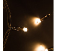 Гирлянда АЙСИКЛ (бахрома) Neon-Night 6,0 х 1,5 м, черный КАУЧУК IP67, 480 LED ТЕПЛЫЙ БЕЛЫЙ 255-296