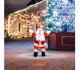 Акриловая светодиодная фигура «Приветствующий Санта Клаус» Neon-Night 120 см, 320 светодиодов 513-183