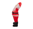 Акриловая светодиодная фигура «Приветствующий Санта Клаус» Neon-Night 120 см, 320 светодиодов 513-183