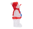 Акриловая светодиодная фигура «Снеговик в синих варежках» Neon-Night 59 см, 96 светодиодов 513-283