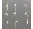 Гирлянда "Айсикл" Neon-Night 4,8х0,6 м, с эффектом мерцания, белый ПВХ, 176LED, цвет: Белый, 230В 255-165