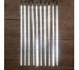 Гирлянда «Тающие сосульки» Neon-Night Каучук 24 В, комплект 10 шт. х 100 см, шаг 100 см, 900 LED, белый 256-429