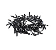 Гирлянда ДОЖДЬ (занавес) Neon-Night 2х1,5м, черный КАУЧУК IP67, 360 LED ЖЁЛТЫЕ 237-121