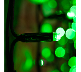 Гирлянда ДОЖДЬ (занавес) Neon-Night 2х1,5м, черный КАУЧУК IP67, 360 LED ЗЕЛЕНЫЕ 237-124