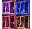 Гирлянда ДОЖДЬ (занавес) Neon-Night 2х2.0м, прозрачный ПВХ, свечение с динамикой, 200 LED RGB 235-349