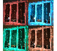 Гирлянда ДОЖДЬ (занавес) Neon-Night 2х2.0м, прозрачный ПВХ, свечение с динамикой, 200 LED RGB 235-349