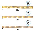 Дюралайт LED фиксинг (2W) - БЕЛЫЙ, 30LED/м,  модуль 2м - ТОП-3 Neon-Night 121-125-6