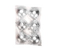 Елочная фигура «Шар» Neon-Night, глянцевый 10 см, цвет серебряный 502-075