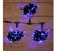 Гирлянда "Клип лайт" Neon-Night 24В, 3 нити по 10 м, 198 LED Синие, не соединяется 323-313