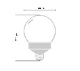 Лампа шар Neon-Night e27 12 LED Ø100 белая ТОП 405-135