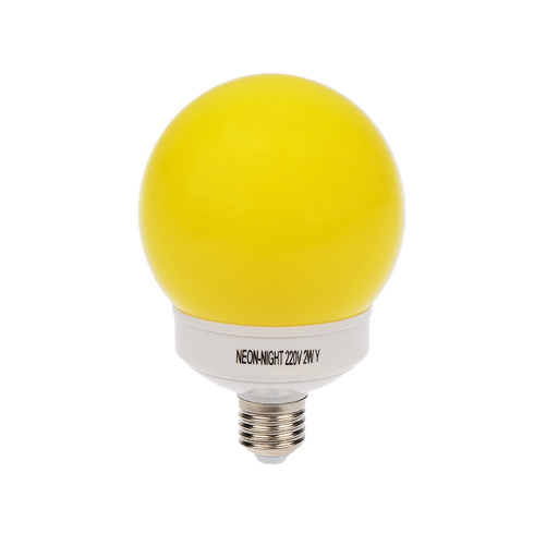 Лампа шар Neon-Night e27 12 LED Ø100 желтая 405-131