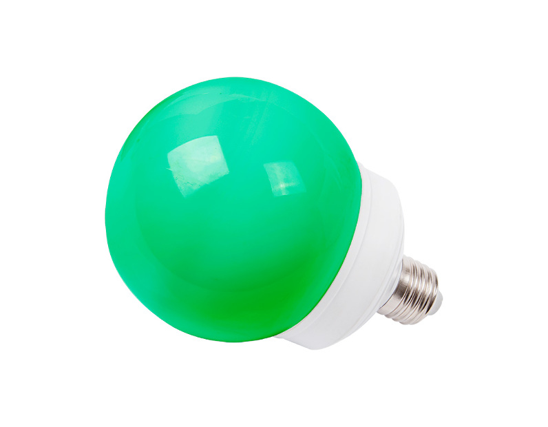 Лампа шар Neon-Night e27 12 LED Ø100 зеленая 405-134