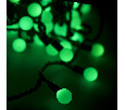 Гирлянда Мультишарики Neon-Night Ø17,5 мм 20м 200 LED Зеленые, черный ПВХ, соединяется 303-504