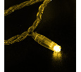 Гирлянда НИТЬ Neon-Night 10 м, прозрачный ПВХ, 100 LED Желтые, соединяется, 230В 305-181