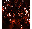 Гирлянда НИТЬ Neon-Night 10 м, черный ПВХ, 100 LED Красные, соединяется, 230В 305-172
