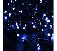 Гирлянда НИТЬ Neon-Night 10 м, черный ПВХ, 100 LED Синие, соединяется, 230В 305-173