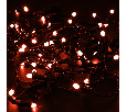 Гирлянда НИТЬ Neon-Night flashing 10 м, черный ПВХ, 100 LED Красные 230В 305-272