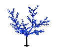 Светодиодное дерево "Сакура" Neon-Night H=1,5м, D=1.4м, 2592 диода, RGB, под заказ 531-109