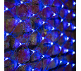 Гирлянда СЕТЬ Neon-Night 2х1,5м, прозрачный ПВХ, 288 LED СИНИЕ свечение с динамикой 215-043