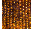 Гирлянда СЕТЬ Neon-Night 2х1,5м, черный ПВХ, 288 LED ТЕПЛЫЙ БЕЛЫЙ свечение с динамикой 215-026