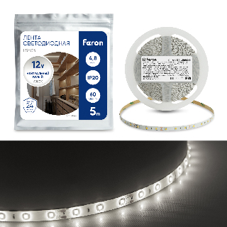 Лента светодиодная 12V FERON LS603 5м 41446